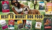 Best To Worst Dog FOOD |Ranking Dog food brands |Premium dog food to Affordable dog food. (GENERAL)