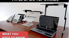 Types of Laptop Stands and their Ergonomics (Watch This Before you Buy!)