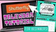 😍 How to create a Shutterfly calendar! 🗓 Start-to-finish tutorial for BEGINNERS.