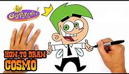 How to Draw Cosmo | Fairly Odd Parents