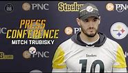Mitch Trubisky on the offense, upcoming game vs. Colts | Pittsburgh Steelers
