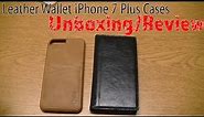 iPulse Genuine Leather Wallet Case for iPhone 7 (Plus) Unboxing & Review