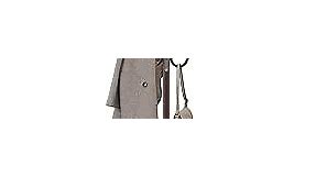 Simple Houseware Standing Coat and Hat Hanger Organizer Rack, Bronze