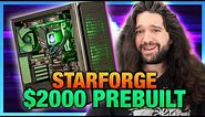 $2000 Starforge Pre-Built Gaming PC Review: Horizon II Ultra Benchmarks