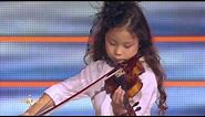 Miyu 7 ans, violoniste, joue "L'Adagio d'Albinoni" - Prodiges