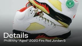 Air Jordan 5 Fire Red Philllllthy DropX Edition | Details