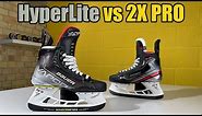 Bauer Vapor HyperLite vs 2X Pro Hockey skates - Everything you need to know