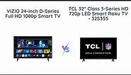 Vizio vs TCL Smart TV Comparison