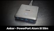 Anker - PowerPort Atom III Slim - 65W 4-Port Fast Charger