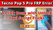 🔥 Tecno Pop 5 pro (bd4j) FRP Unlock tool | Tecno (bd4j) Pop 5 Pro frp Bypass unlock tool failed fix