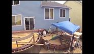 Time Lapse: Building a Curved Deck