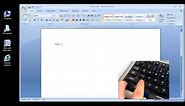 Microsoft Word 2007 Undo and Redo Buttons