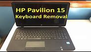 HP Pavilion 15 - Remove/Replace Keyboard