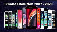 History Of iPhone 2007 to 2020 ! Evolution ladder of iPhone in 2020.