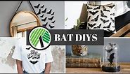 DIY Halloween Bats Decor WITH DOLLAR TREE FINDS!