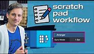 How I use Scratch Pads in #StudioOne