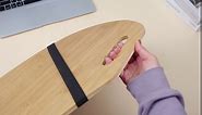 30.5" Wood Curved Lap Desk Table Tray with Handles Wooden Foldable Lap Desk Wood Curved Bed Tray Wooden Lap Board Curved Keyboard Lap Tray for Laptop Computer Mouse