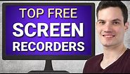 💻 5 Best FREE Screen Recorders - no watermarks or time limits