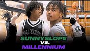 Former Backcourt Turned Enemies!? Sunnyslope vs Millennium Summer League Highlights