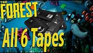 ►Guide to Find All Six Camcorder Tapes | The Forest (out of date)