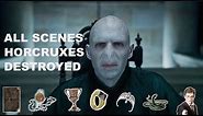 VOLDEMORT'S 7 HORCRUXES GETTING DESTROYED!