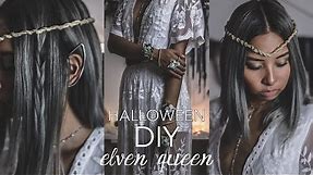 DIY Halloween Costume: Elf Queen (How To Make Elven Ears, Twisted Crown & Leaf Cuffs)