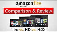 Amazon Fire, HD 8, & HDX Tablets - Comparison & Review