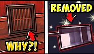 7 Things SECRETLY REMOVED from DOORS HOTEL+...