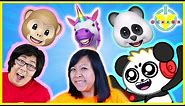 Let's Play with 3D iPhone X Animoji ! VTubers Play with Dinosaur Unicorn and MORE!