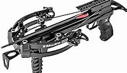 BAT Compound Mini Crossbow - Small Crossbow for Hunting, Fishing and Target for Adults and Youth - Fast 330fps, Powerful 130lbs, Lightweight 2.46lbs
