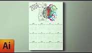 Illustrator Tutorial: Create a Calendar in Adobe Illustrator