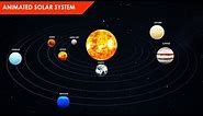 Animated Solar System in PowerPoint for Teachers and Students