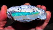 950 carat uncut gem rough opal - I'm going in!