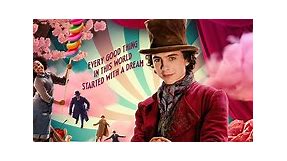 New Wonka Movie Poster Highlights the Candy on Halloween