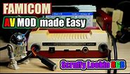 Famicom AV mod made easy