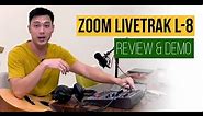 Zoom LiveTrak L-8 Review & Recording – Digital Mixer & Multitrack Recorder