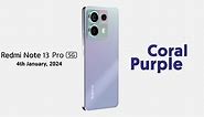 Redmi Note 13 Pro 5G | Vibrant Coral Purple