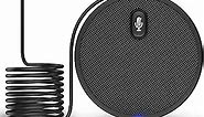 XIIVIO USB Conference Microphone, 360° Omnidirectional Condenser PC Microphones with Mute Plug & Play Compatible with Mac OS X Windows for Video Conference,Gaming,Chatting,Skype