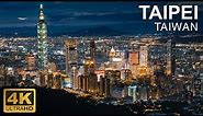 Taipei City Capital of Taiwan 🇹🇼 | Drone Footage | 4K Ultra HD