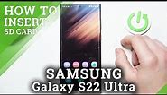 Does Samsung Galaxy S22 Ultra have SD Card Slot?