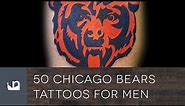 50 Chicago Bears Tattoos For Men