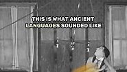 Old Chinese 🤯 #history #language #oldlanguage | ancient english language