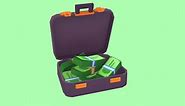 💸💼  Money suitcase briefcase bag animated - Buy Royalty Free 3D model by haykel-shaba (@haykel1993)