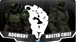 [SFM] - Doomguy vs Master chief (60 FPS)