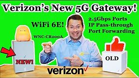 ✅ NEW Gateway! - Verizon 5G Home Internet - WNC-CR200A Replaces The Cube