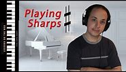 How to Read Notes With Sharps for Beginners - Learn to Play Piano Lesson 12 -