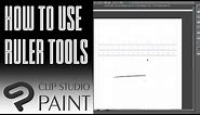 [Clip Studio] How to Use Rulers