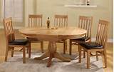 Images of Round Oak Table And Chairs