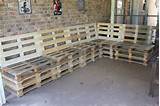 Patio Furniture Using Pallets Images