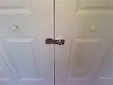 Pictures of How To Lock Sliding Closet Doors